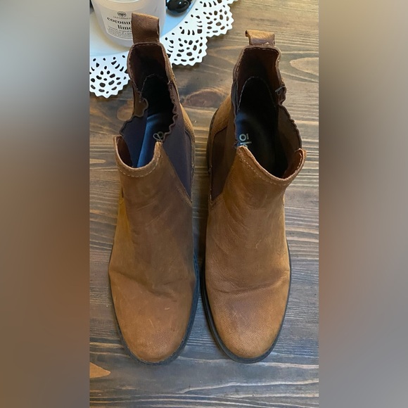 OKER WOMENS REESE COGNAC COLOUR
 BOOTS - Picture 4 of 15